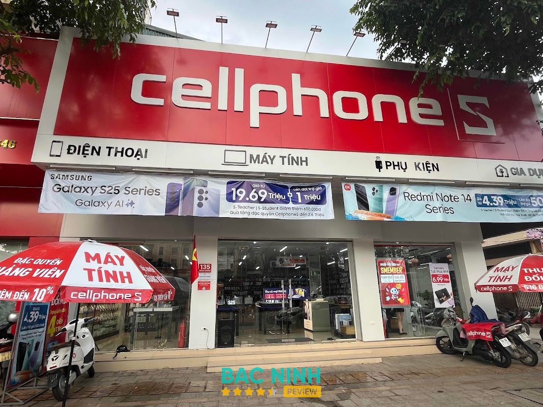 CellphoneS tại Bắc Giang