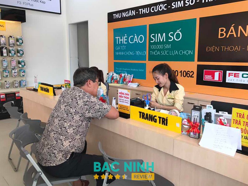 Không gian Thế Giới Di Động Bắc Giang