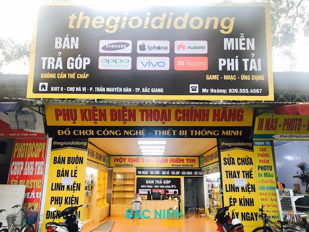 Không gian Điện thoại siêu rẻ Bắc Giang