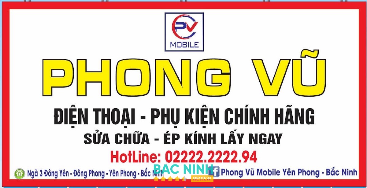 Phong Vũ Mobile Yên Phong Bắc Ninh