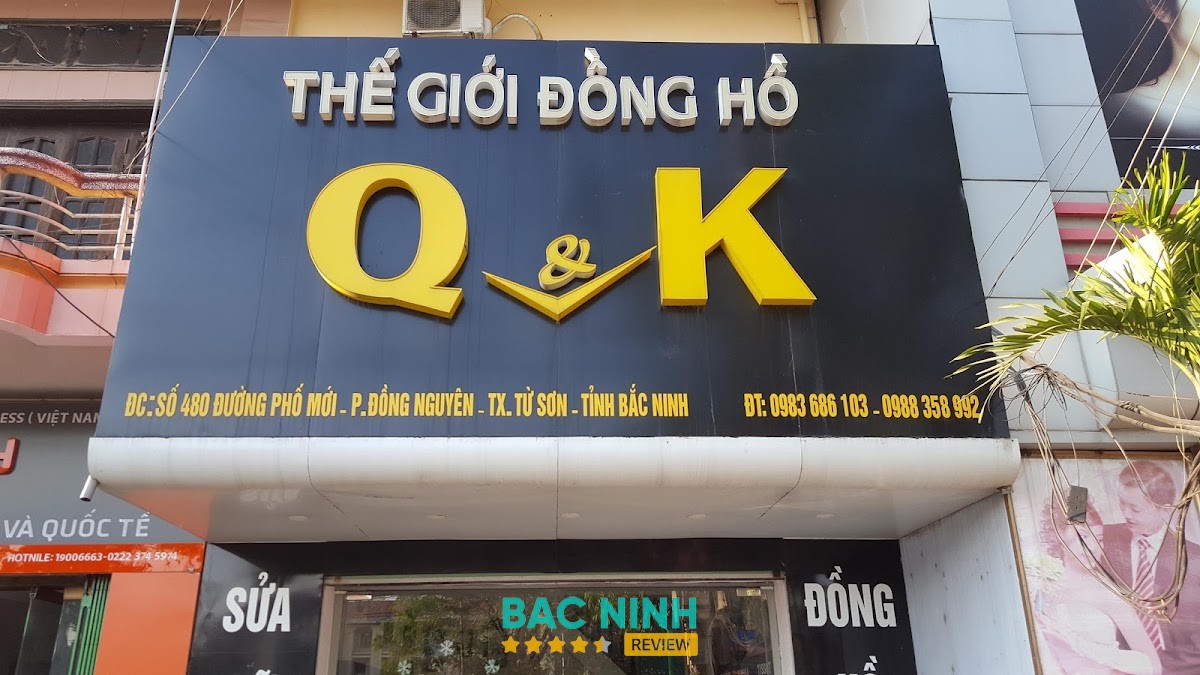 Shop Đồng Hồ QK tại Phố Mới, Đồng Nguyên