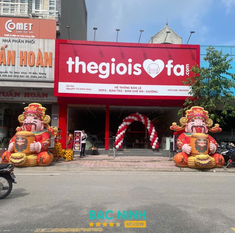 Thế Giới Sofa – 122-124 Minh Khai, Bắc Giang Bắc Giang