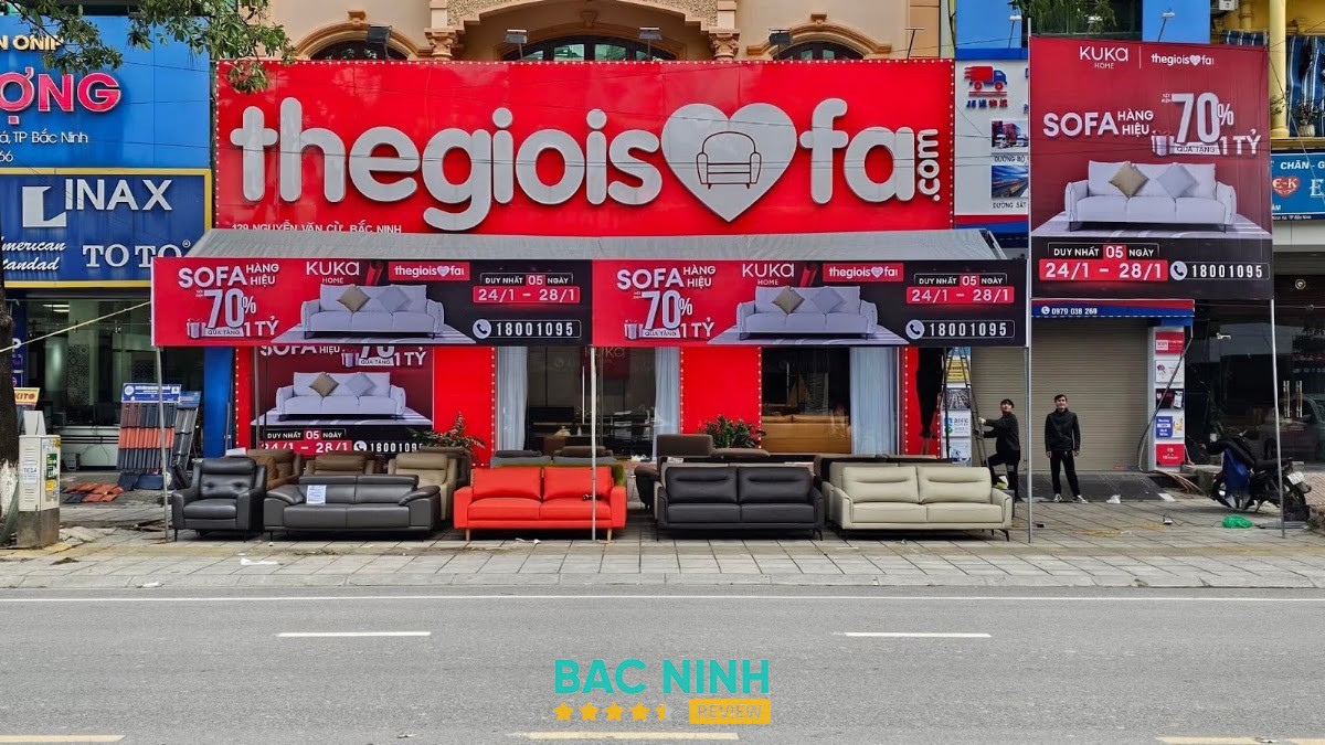 Các mẫu sofa tại Thế giới Sofa Bắc Ninh