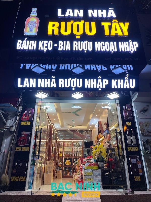 Cửa Hàng Rượu Ngoại Rượu Tây Lan Nhã Bắc Ninh