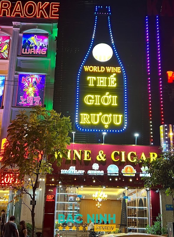 Thế giới rượu World Wine tại Võ Cường, Bắc Ninh