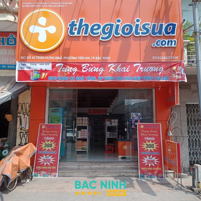 Thế Giới Sữa Bắc Ninh