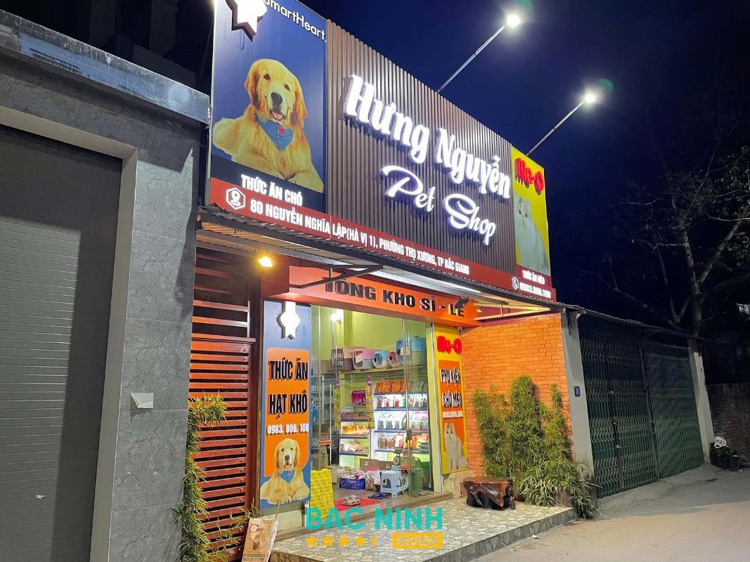 Hưng Nguyễn Pet Shop tại 80 Nguyễn Nghĩa Lập