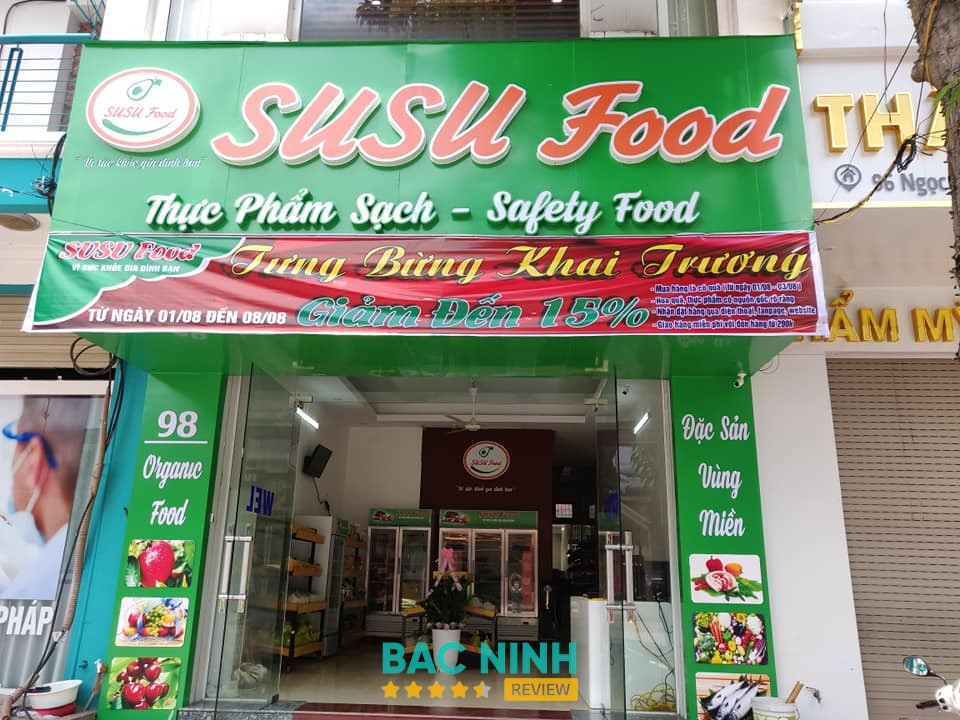 Thực phẩm sạch SUSU Food Bắc Ninh Bắc Ninh
