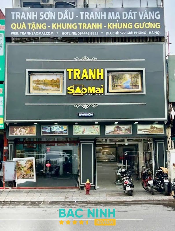 Tranh Sao Mai Bắc Giang