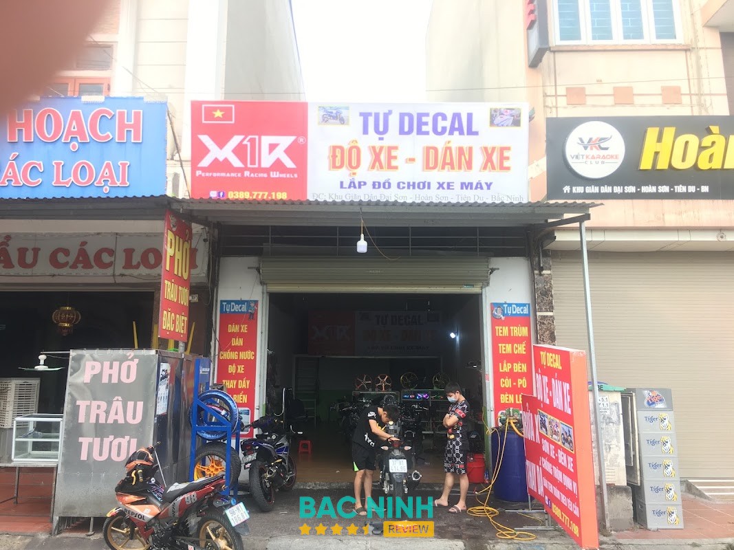 Đồ chơi xe Tự Decal bắc ninh
