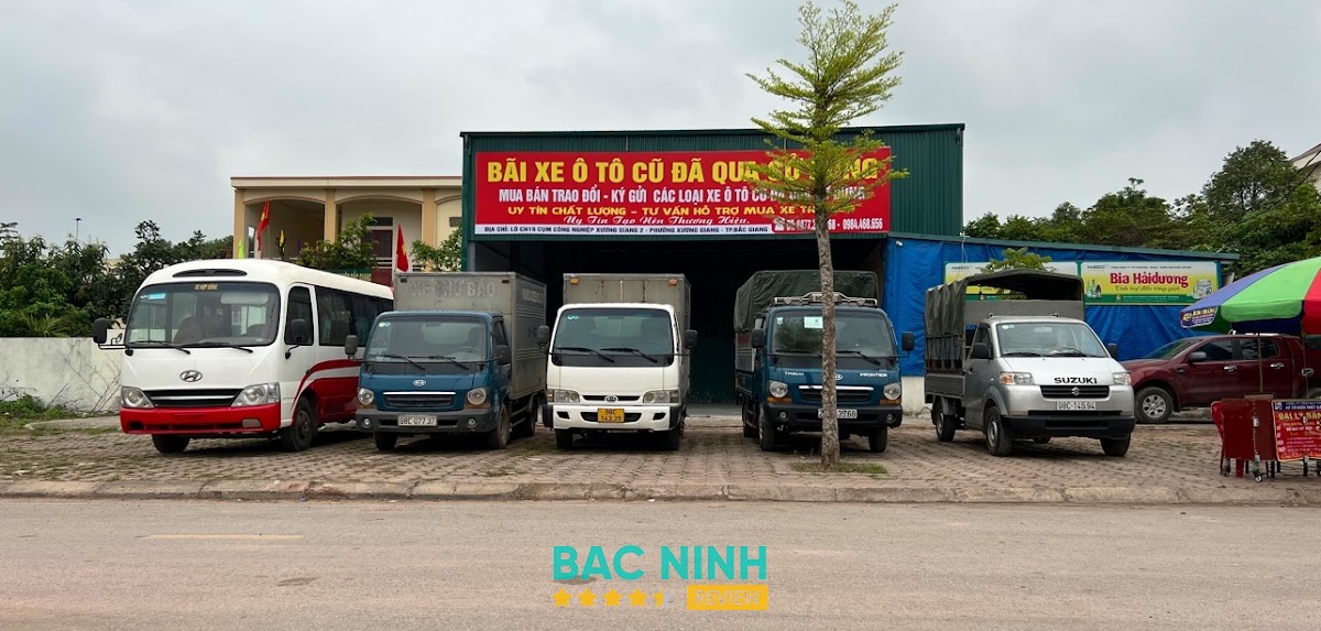 Bãi Xe Ô Tô Cũ Đã Qua Sử Dụng Bắc Giang
