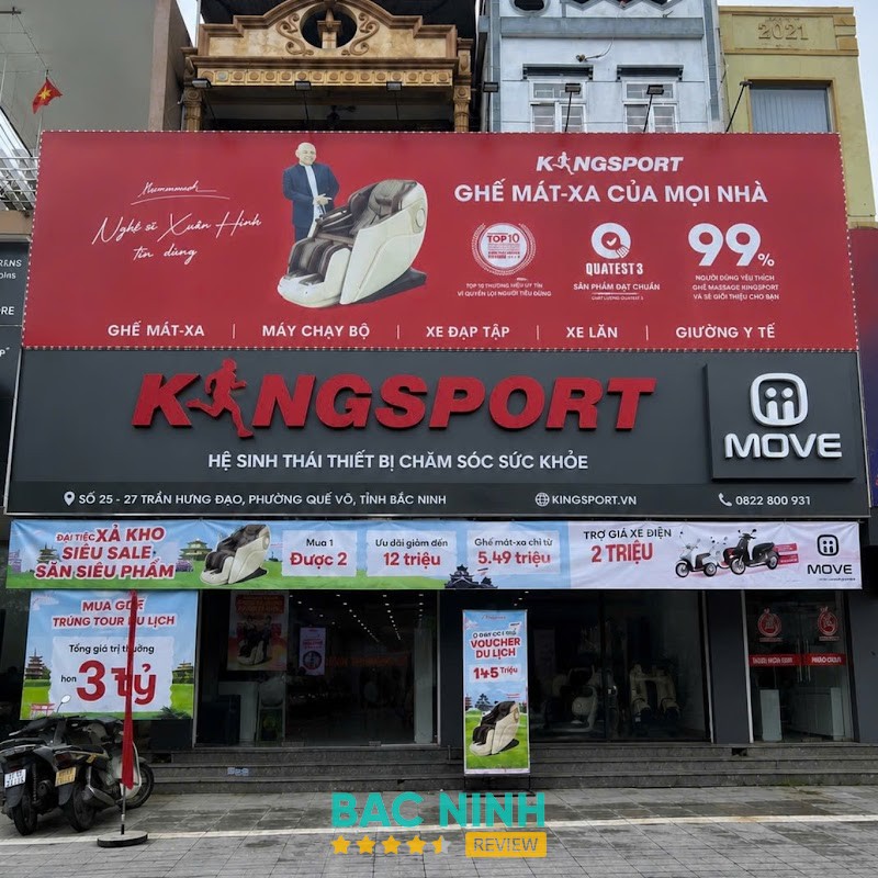 Kingsport Quế Võ - Bắc Ninh (Ghế massage, máy chạy bộ) – hình ảnh 1