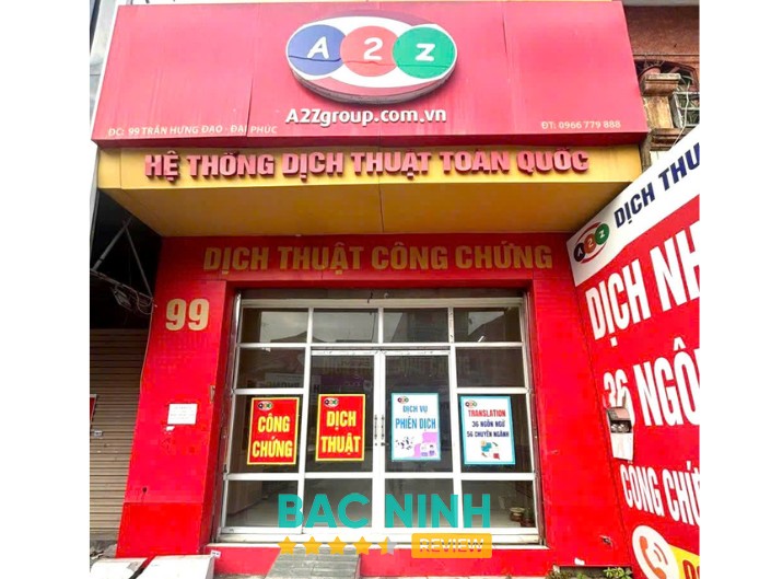 A2Z Dịch Thuật Bắc Ninh tại Bắc Ninh
