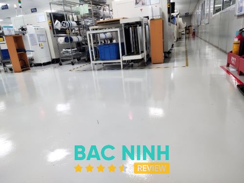 Vệ Sinh Công Nghiệp Vin Bắc Ninh tại đường Bình Than