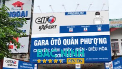 Gara ôtô quân phượng tại Bắc Ninh