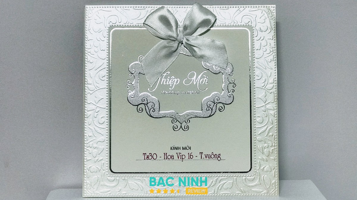 Thiệp cưới đẹp Bắc Ninh