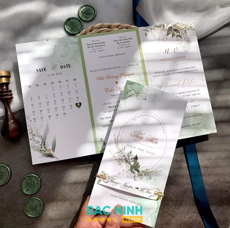 Thiệp cưới Happy Time – hình ảnh 2