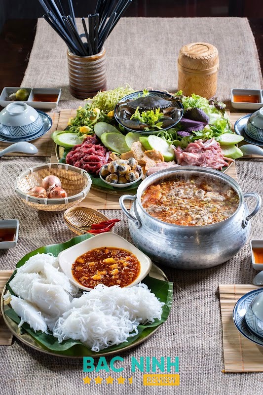 Lẩu cua tại Kinh Bắc