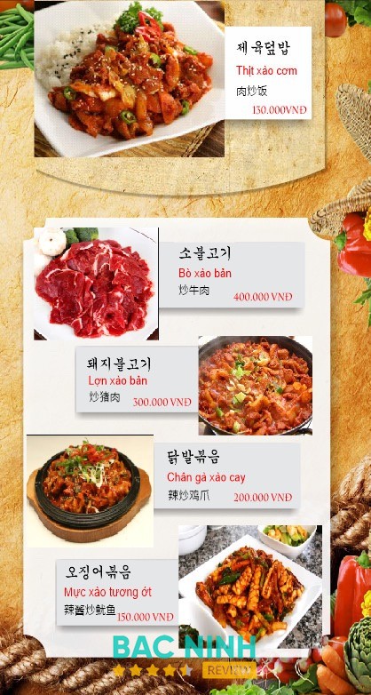 Nhà Hàng Hàn Quốc Bắc Giang – hình ảnh 3