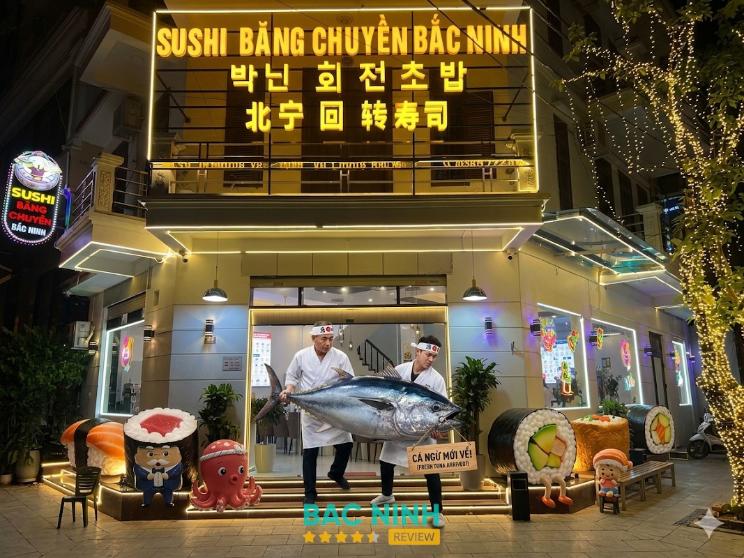 Nhà Hàng Sushi Băng Chuyền Bắc Ninh. 北宁 回转寿司 박닌 회전초밥 – hình ảnh 2