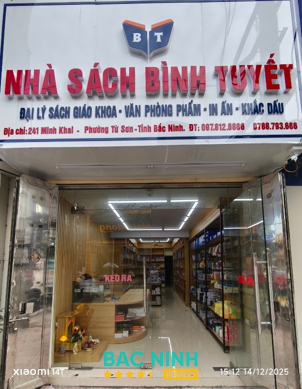 Nhà Sách Bình Tuyết Từ Sơn
