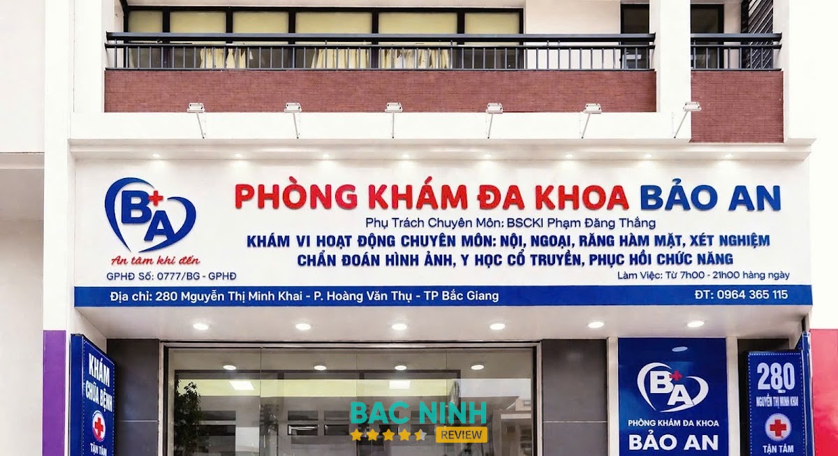 Phòng Khám Đa Khoa Bảo An Bắc Giang – hình ảnh 1
