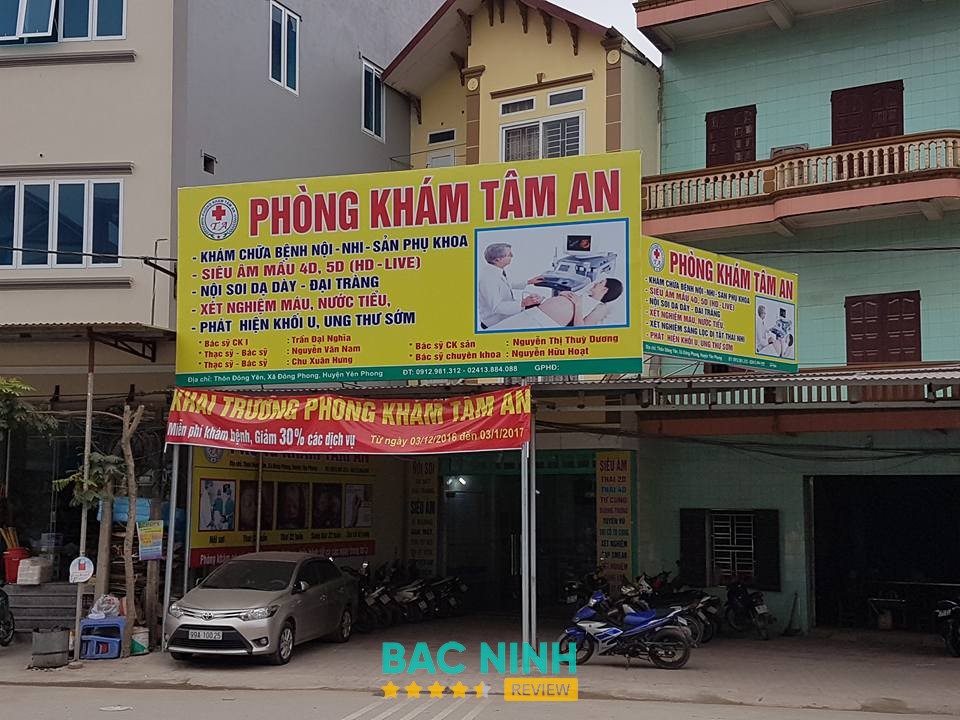 Trang thiết bị Phòng khám Đa khoa Tâm An