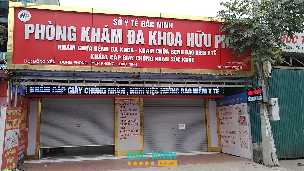 Khu vực khám tại Hữu Phúc