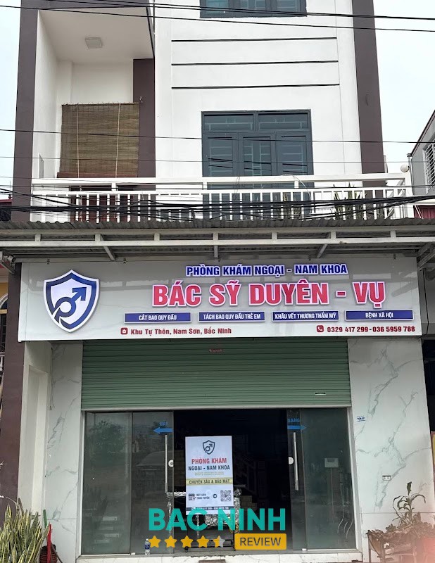 Phòng khám Ngoại Nam khoa Bs Duyên- Vụ Bắc Ninh