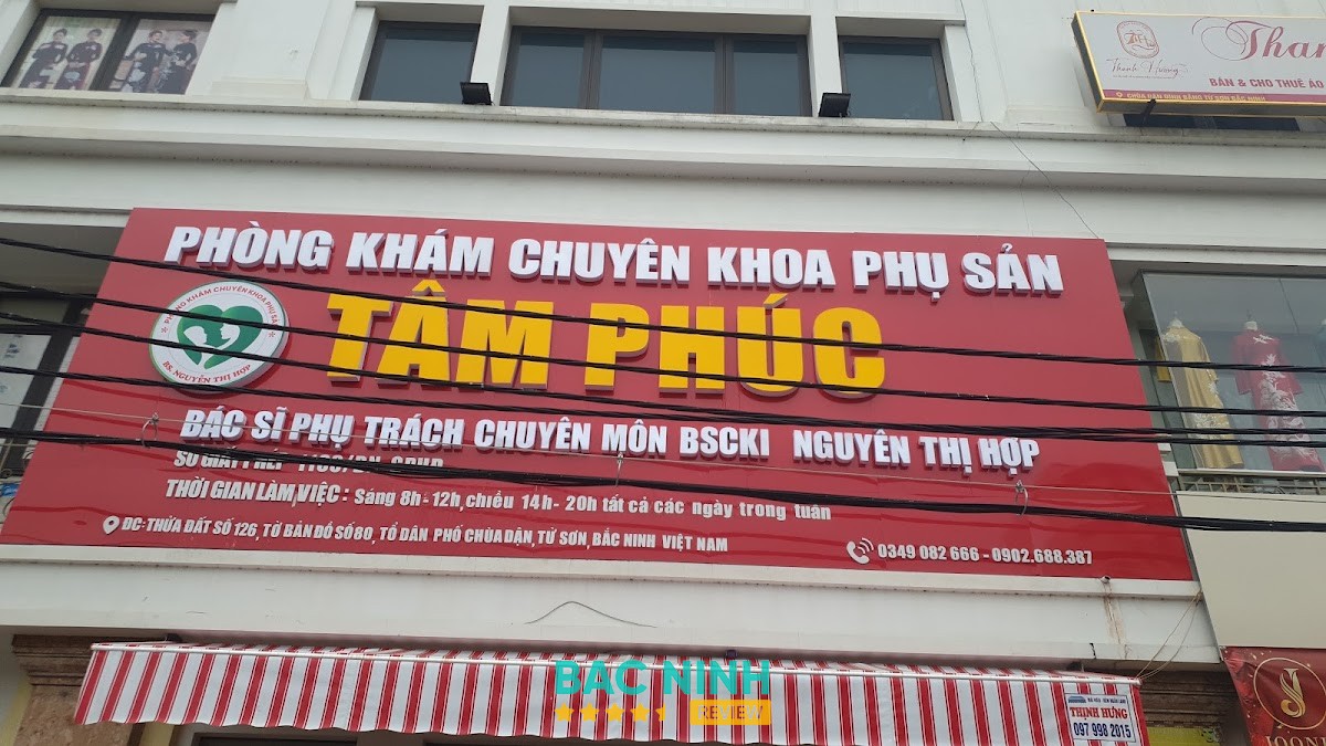 Phòng khám sản phụ khoa Tâm Phúc BS Hợp Từ Sơn
