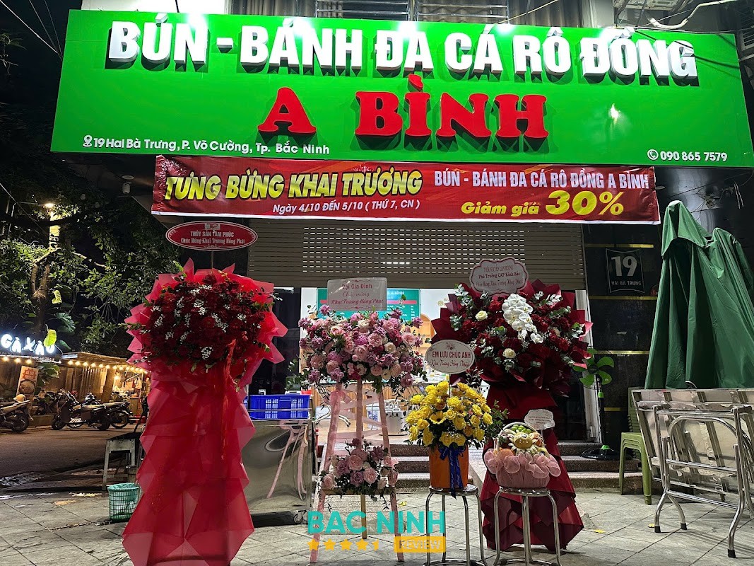 Bún - Bánh Đa Cá Rô Đồng A Bình