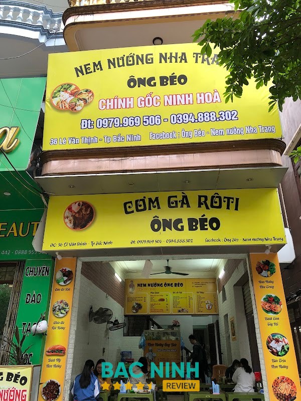 Nem nướng Nha Trang Ông Béo Bắc Ninh