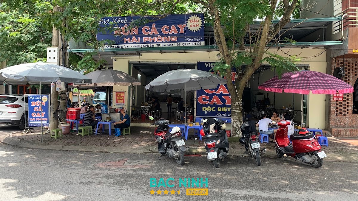 Bún cá cay Việt Anh tại Kinh Bắc