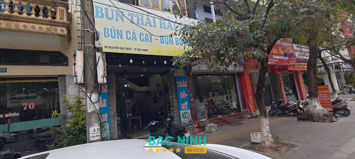 bun thai hai san tại Kinh Bắc