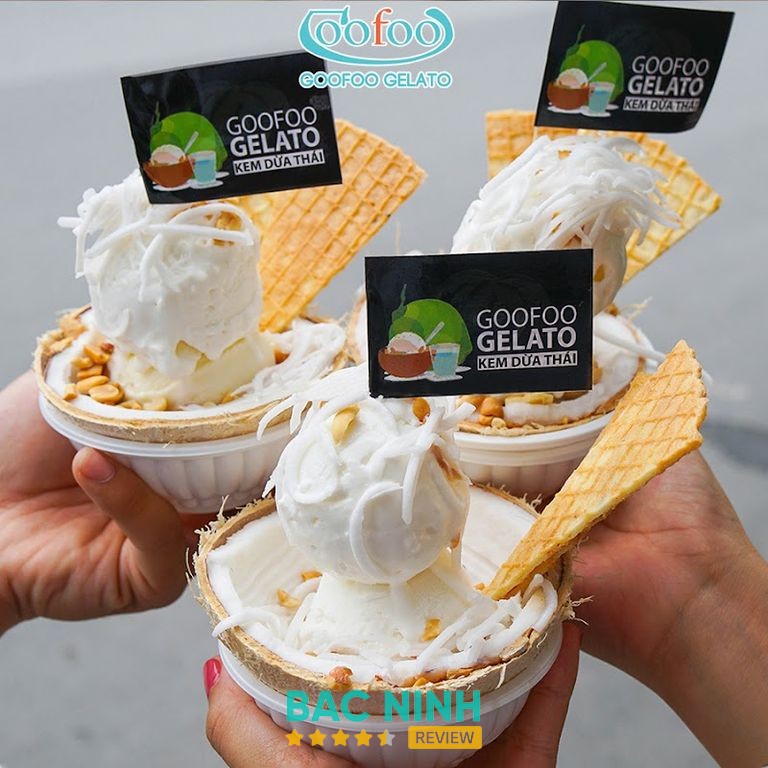 Goofoo Gelato TP Bắc Ninh - Kem Đảo Dừa