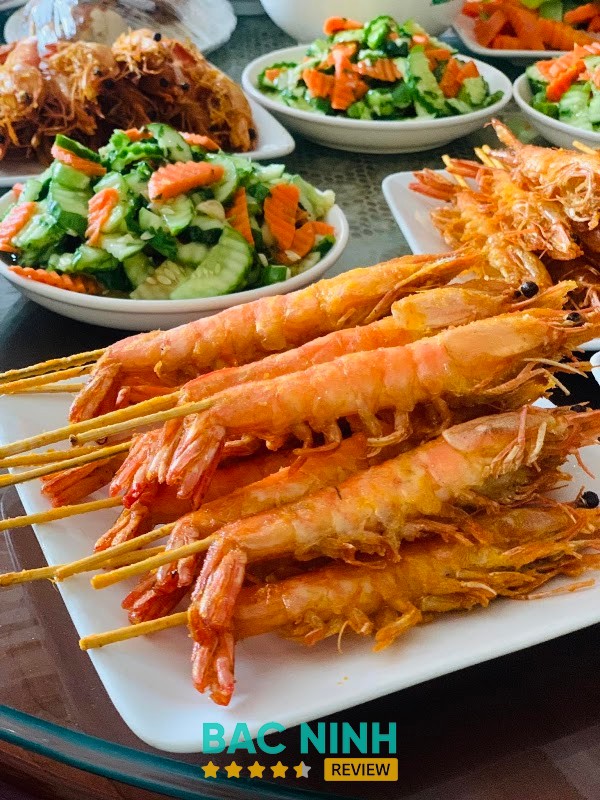 Món ăn tại Quán ngon hoàng mai