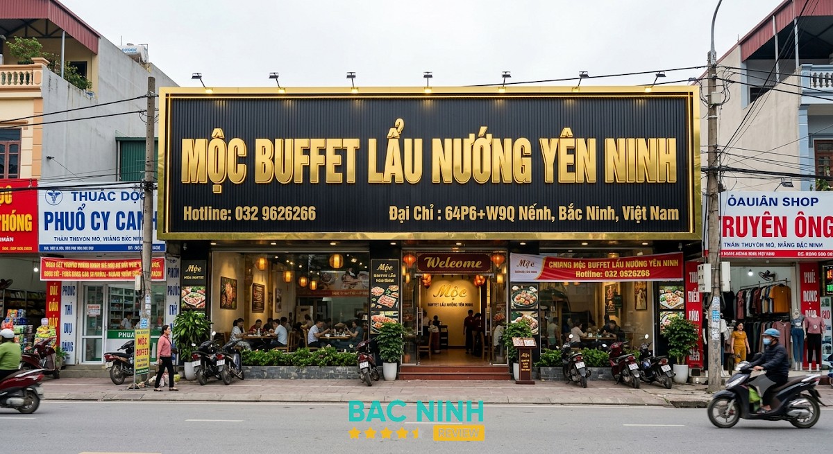 Mộc Buffet Lẩu Nướng Yên Ninh tại Nếnh
