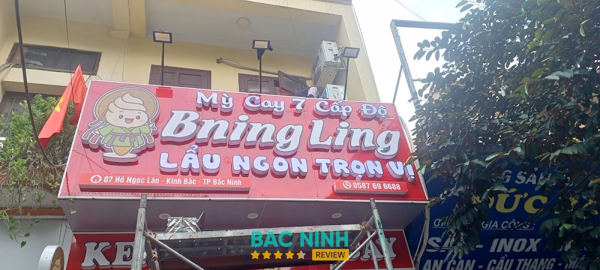 Mỳ Cay Kem Tươi Bning Ling Kinh Bắc