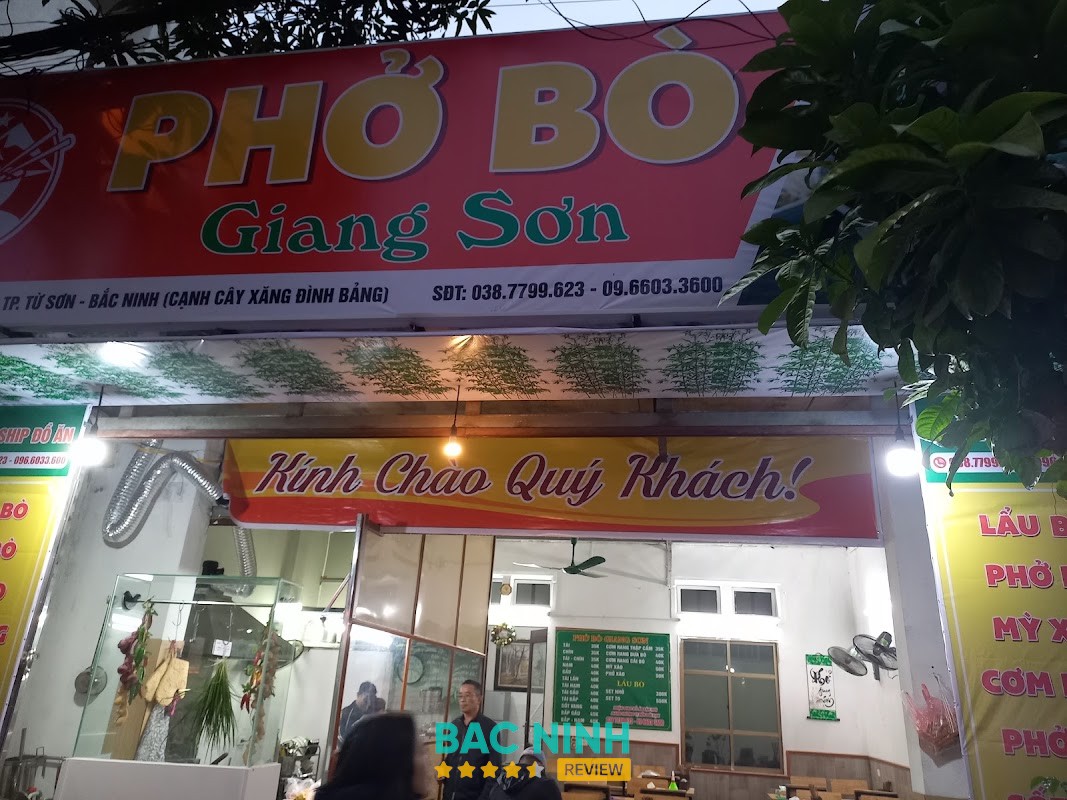 Phở Bò Giang Sơn Từ Sơn