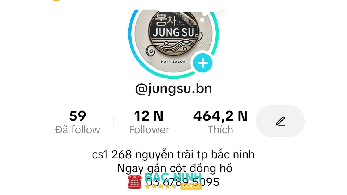 Jung Su Hair Salon TP Bắc Ninh