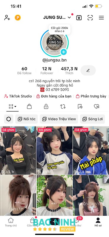 Không gian Jung Su Hair Salon – hình ảnh 2