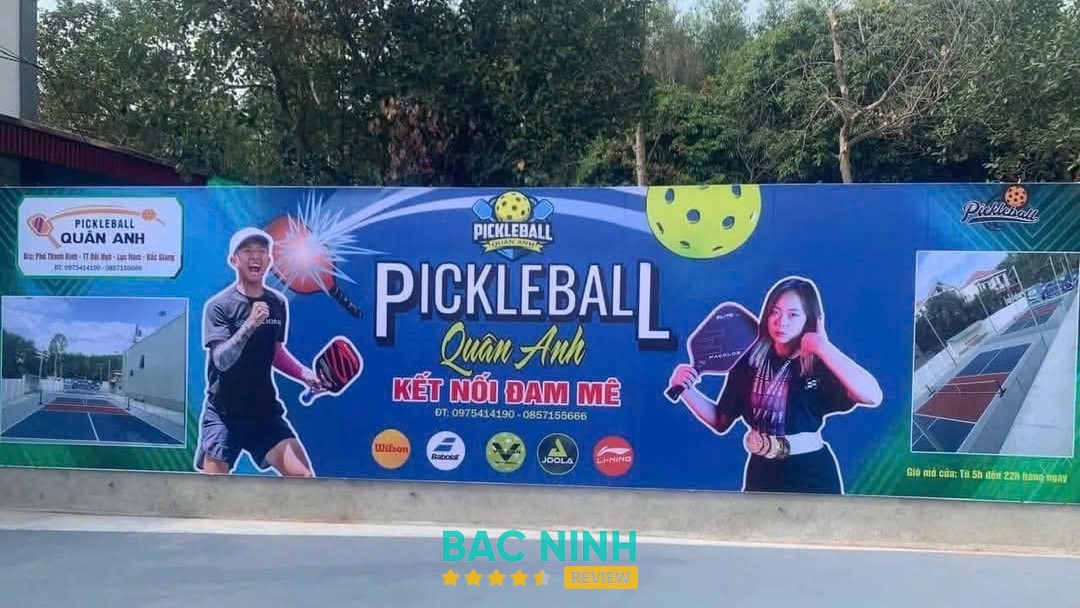Sân Pickleball Quân Anh Lục Nam