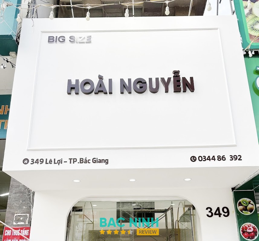 Bigsize Hoài Nguyễn – 349 Lê Lợi, Bắc Ninh