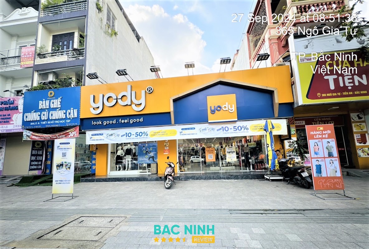 YODY Bắc Ninh tại 363 Ngô Gia Tự