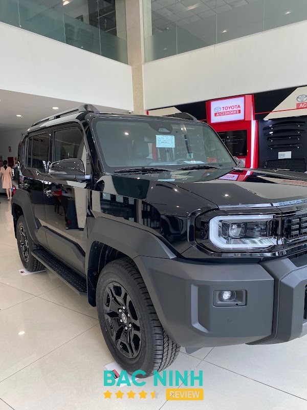 Xe trưng bày tại Toyota Bắc Ninh
