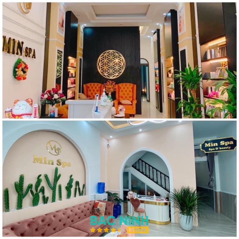 Khu vực chăm sóc da tại Min Spa Bắc Ninh