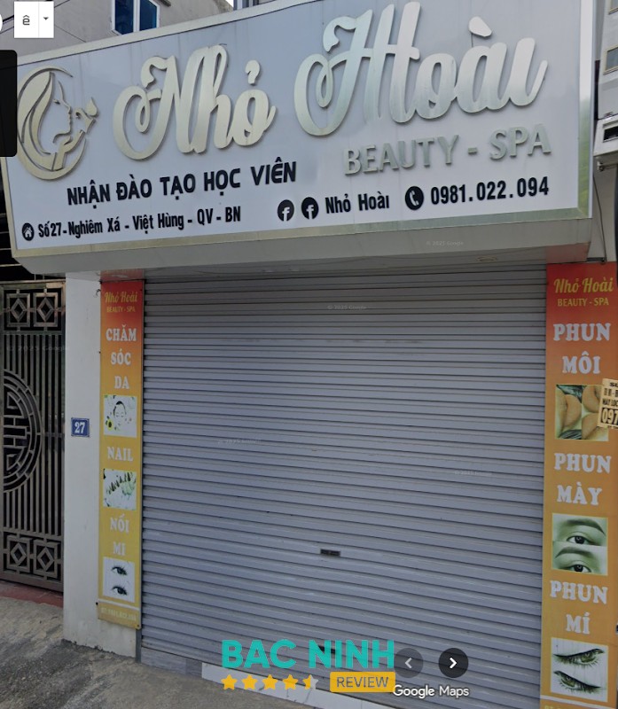 Không gian Spa Nhỏ Hoài ở Nghiêm Xá