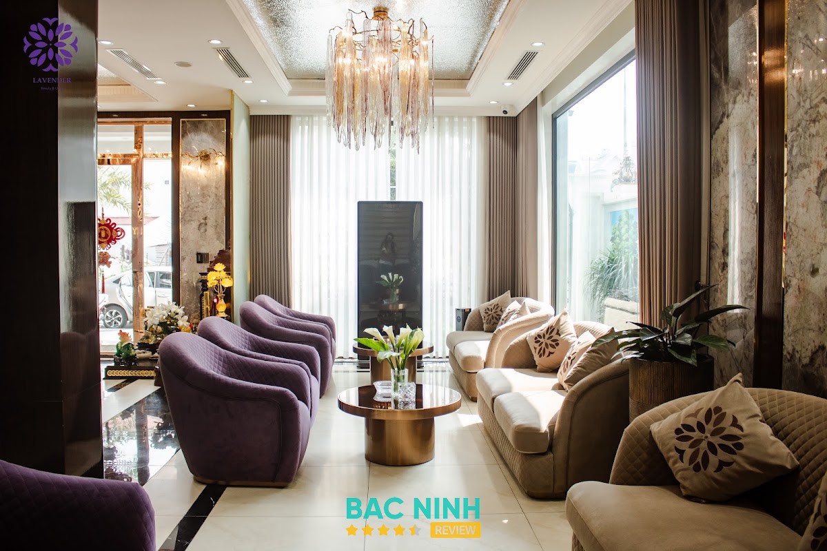 Khu vực chăm sóc tại Lavender Beauty & Clinic