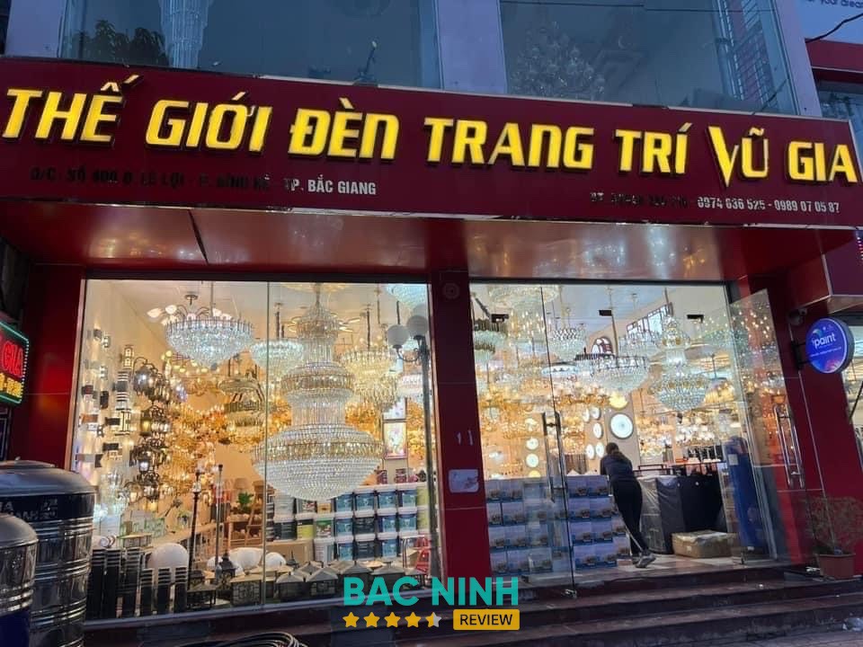 SHOWROOM ĐÈN VŨ GIA Bắc Giang