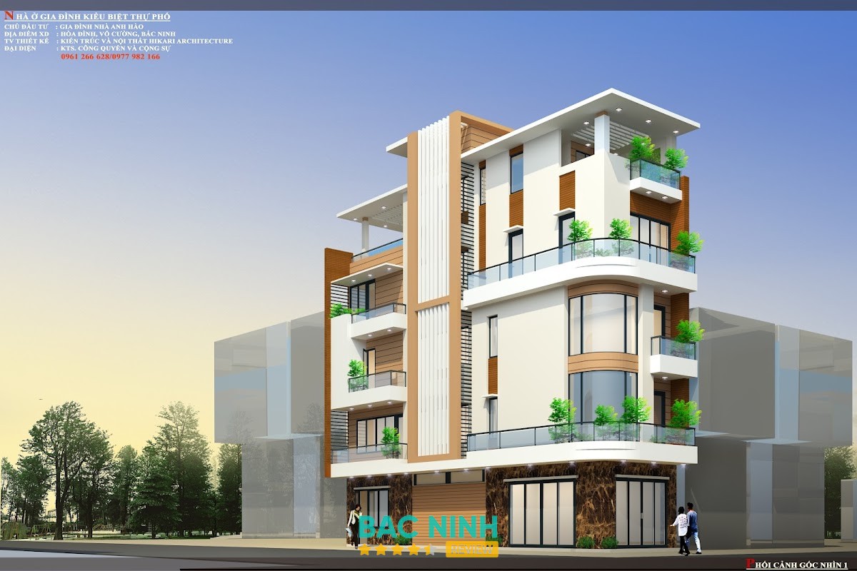 Kiến trúc Hikari - Công ty Thiết Kế tại Bắc Ninh Bắc Ninh
